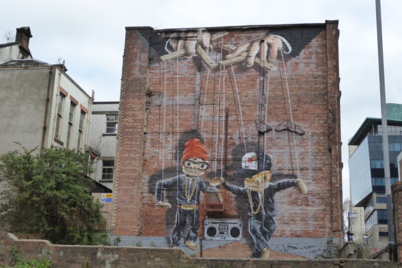 Glasgow #4: street art mural trial